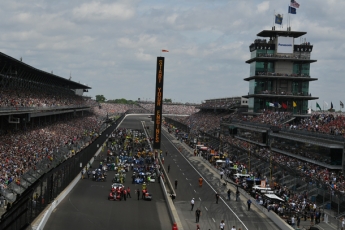 500 milles d'Indianapolis - Course